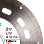 Круг алмазний вiдрiзний 1A1R 125x1,1/0,9x6x22,23 Esthete 2.0 — фото 2