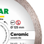 Круг алмазний вiдрiзний 1A1R 125x1,4x8x22,23 Ceramic — photo 3