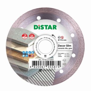 Круг алмазний вiдрiзний 1A1R 115x1,2/1,0x8x22,23 Decor Slim