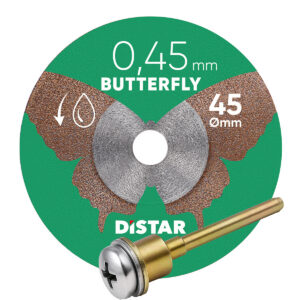 Круг алмазний вiдрiзний 1A1R 45x0,45x5,8H/3,2-3,0F Butterfly