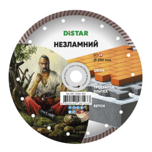 Круг алмазний вiдрiзний Turbo 230x2,3x9x22,23 Незламний