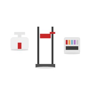 construction tools and equipment including tile cutter suction lifter and repair kit on white background